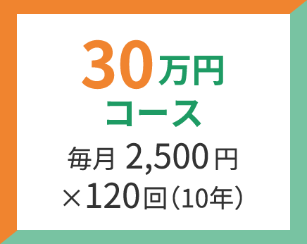 30万円コース