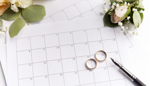 結婚式の日取りはどう決める？六曜・季節など基準の解説！